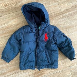 4T Polo Puffer Coat